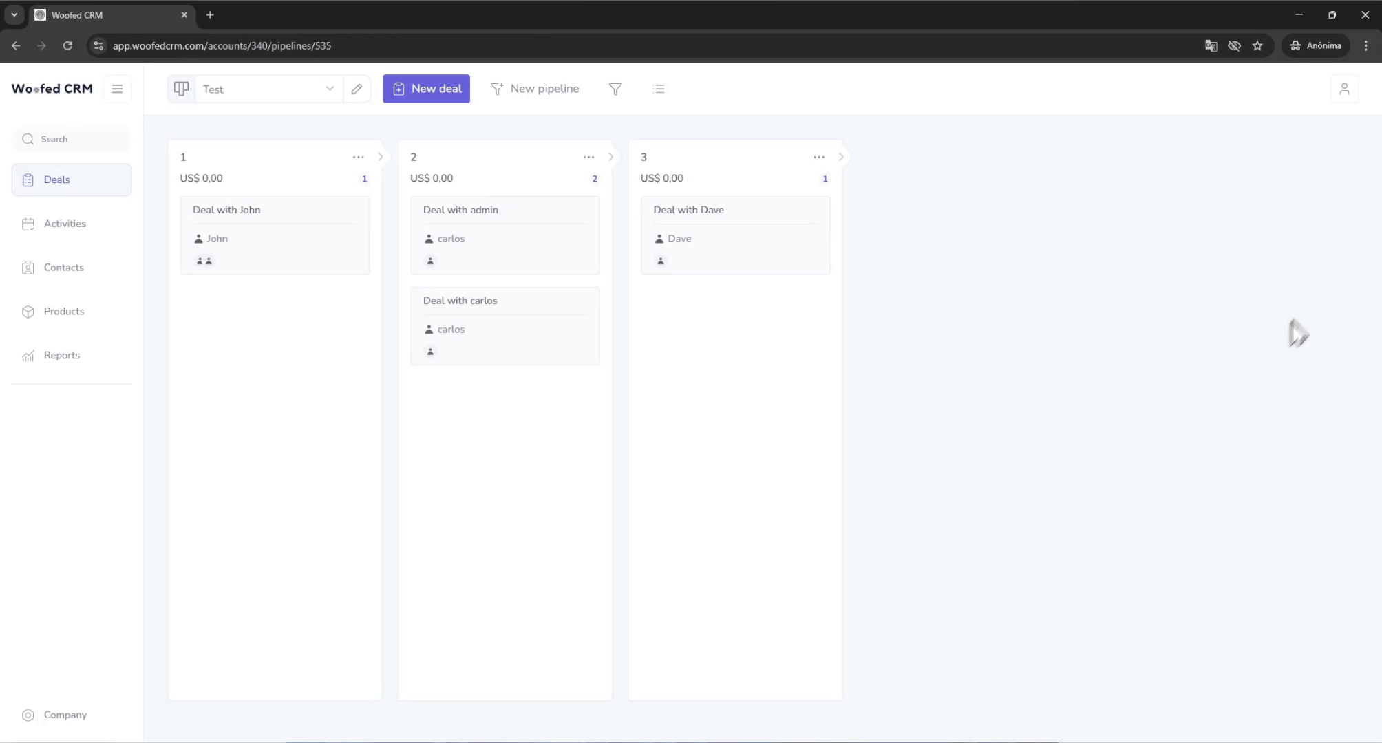 Como obter o token na página de detalhes do usuário